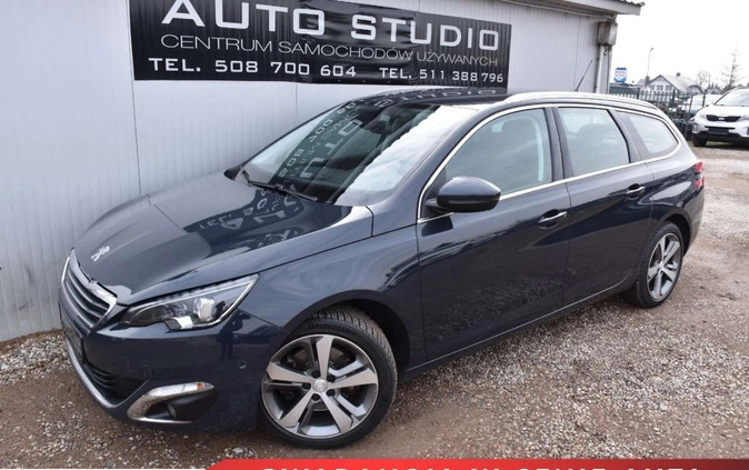 Peugeot 308 cena 36450 przebieg: 204660, rok produkcji 2015 z Leśna małe 781